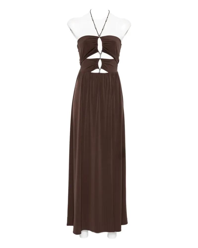ba&sh Jea midi dress - Braun Braun