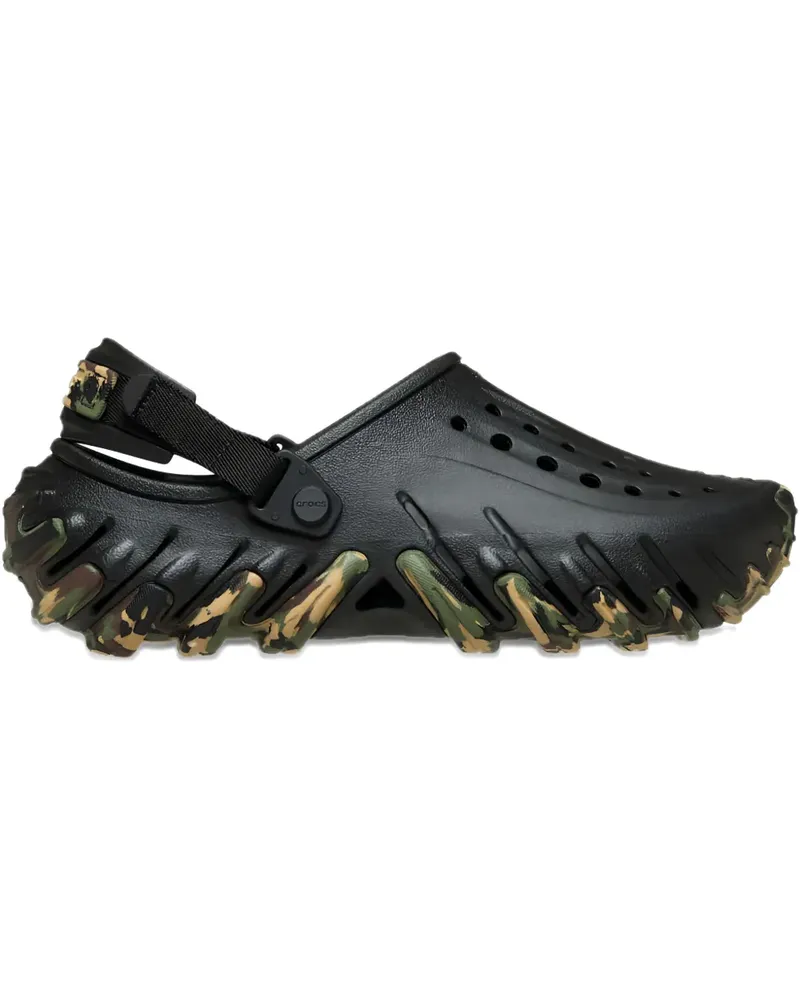 Crocs Echo Camo RO Clogs - Schwarz Schwarz