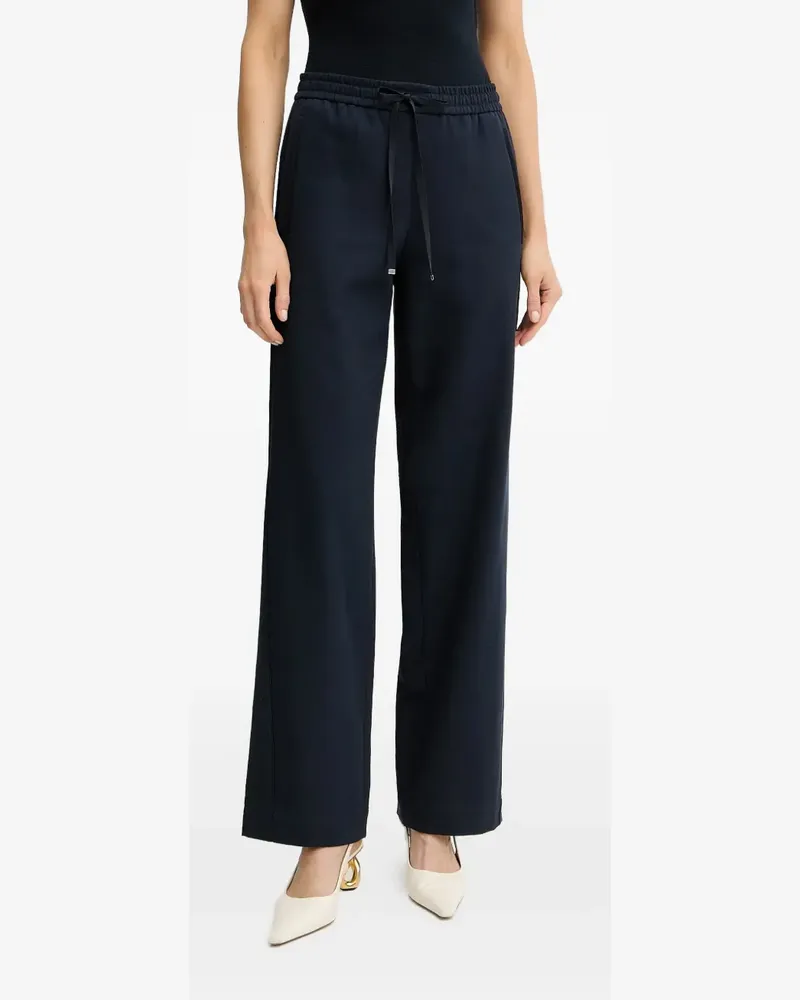 HUGO BOSS Gerade Hose mit Kordelzug - Schwarz Schwarz