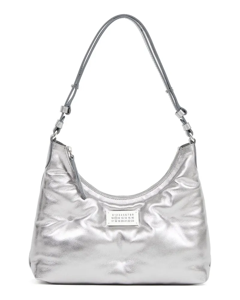 Maison Margiela Kleine Glam Slam Schultertasche - Silber Silber