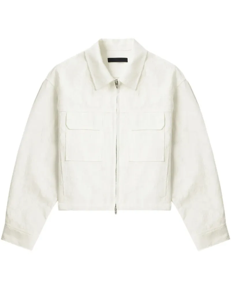 JUUN.J Jacke mit Spitzeneinsätzen - Weiß Weiß