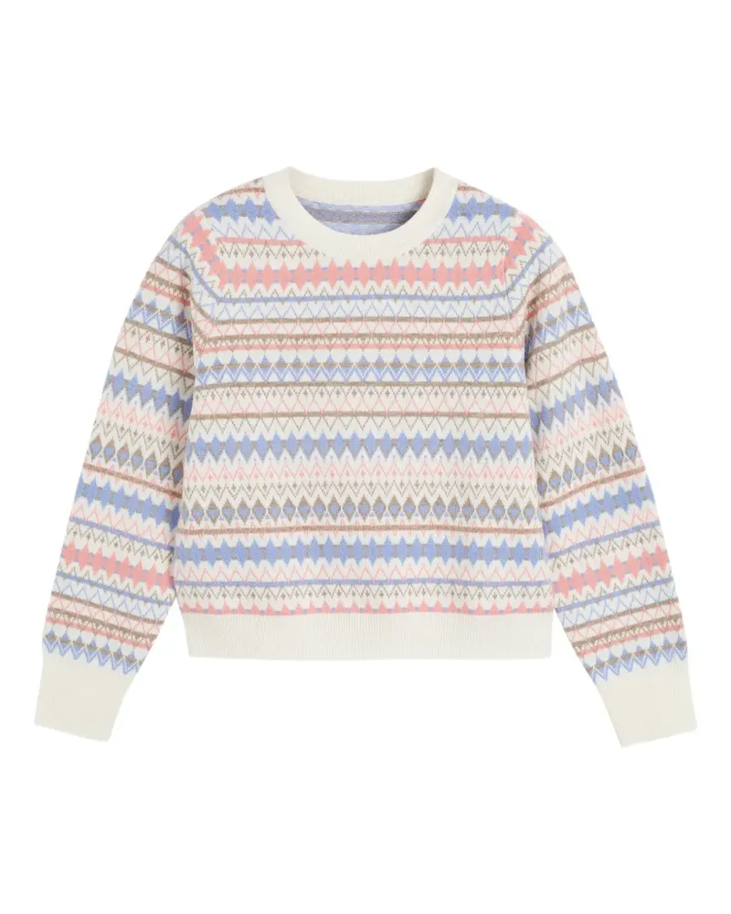 Chinti & Parker Pullover mit Fair-Isle-Muster - Nude Nude