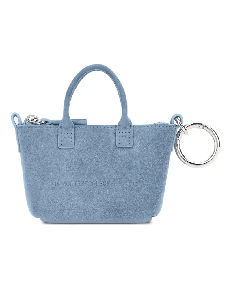 Hogan Anhänger aus Wildleder - Blau Blau