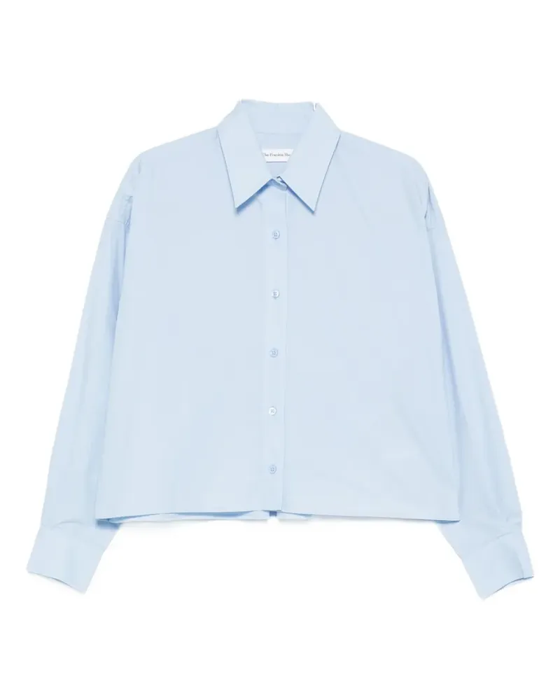 FRANKIE Shop Arlen button-fastening shirt - Blau Blau