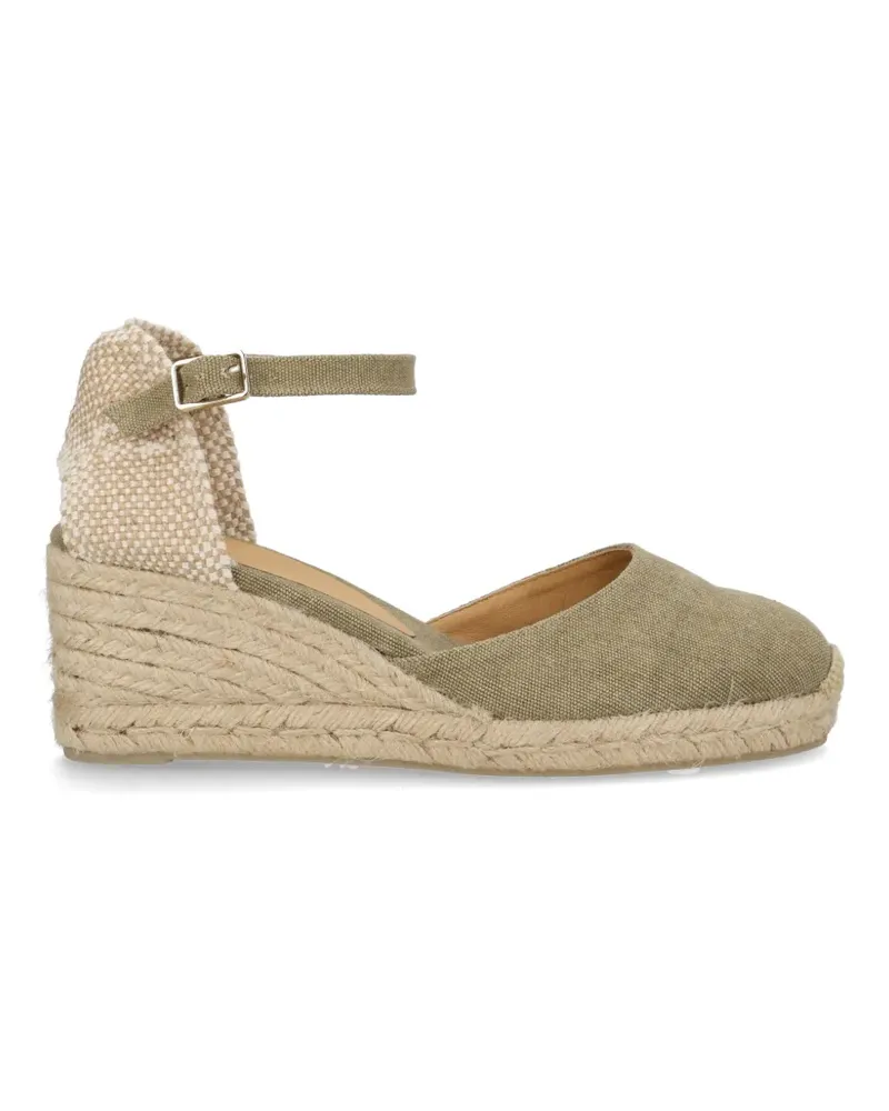 Castañer Carol ankle-strap heeled espadrilles - Grün Grün