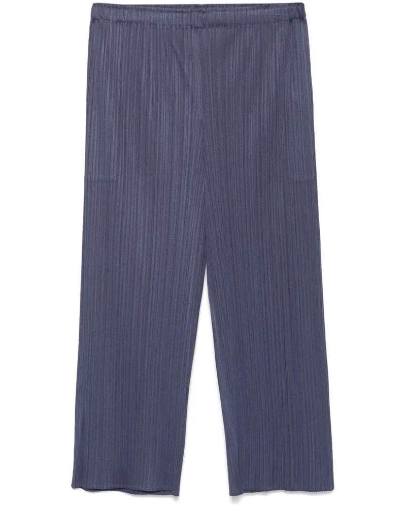 Issey Miyake MC August Hose - Blau Blau