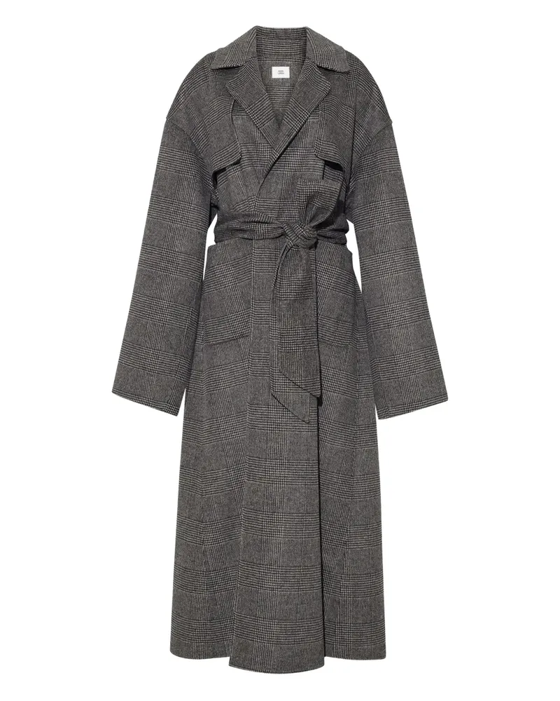 Adam Lippes Arlo Trenchcoat mit Gürtel - Grau Grau