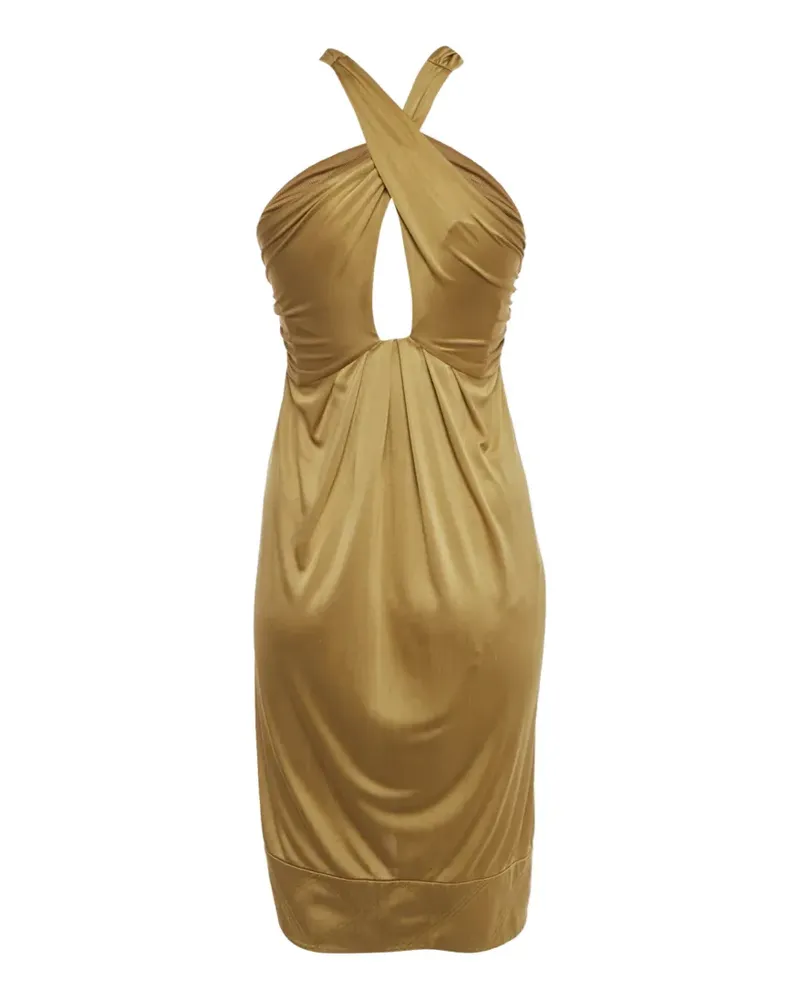 Diane von Furstenberg Minikleid mit Cut-Out - Braun Braun