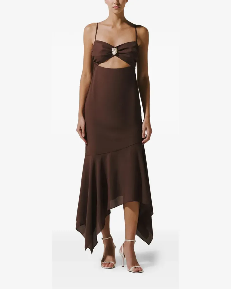 Baobab Collection Josefina Maxikleid - Braun Braun