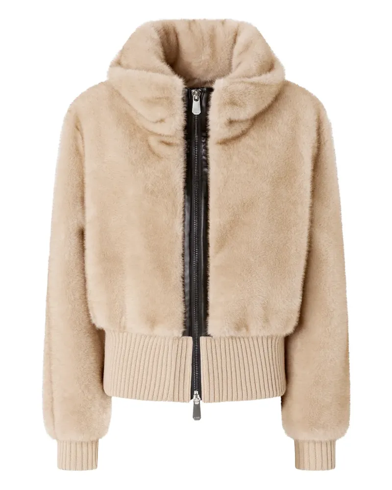Pinko Jacke aus Fleece - Nude Nude