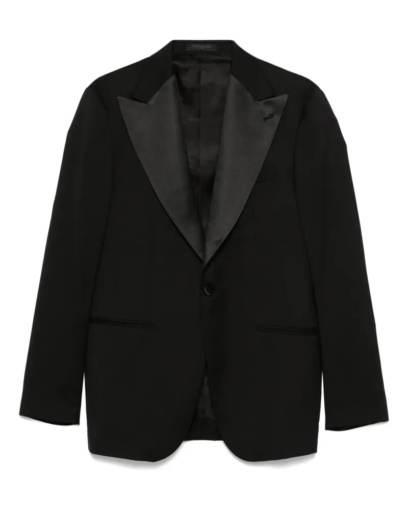 Corneliani Einreihiger Anzug - Schwarz Schwarz