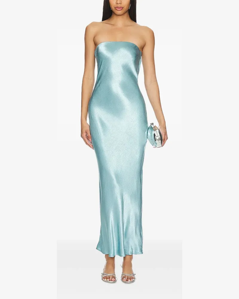 bec & bridge Moon Dance strapless midi dress - Blau Blau