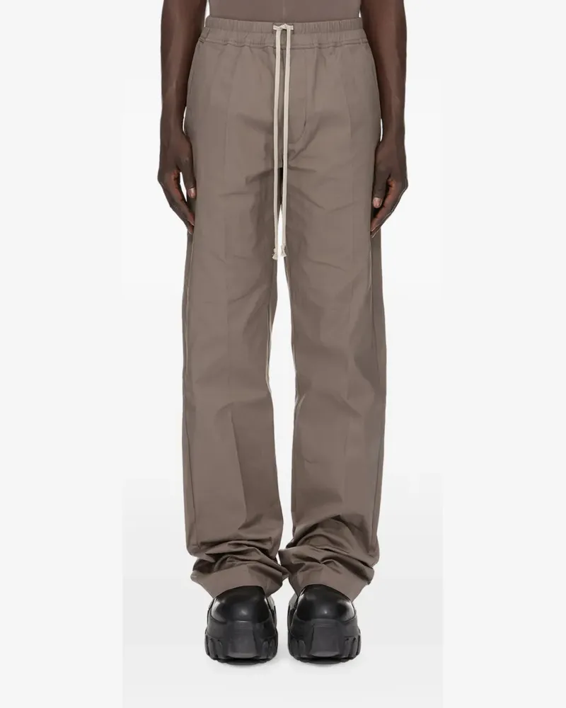 Rick Owens Dietrich drawstring-waist trousers - Nude Nude