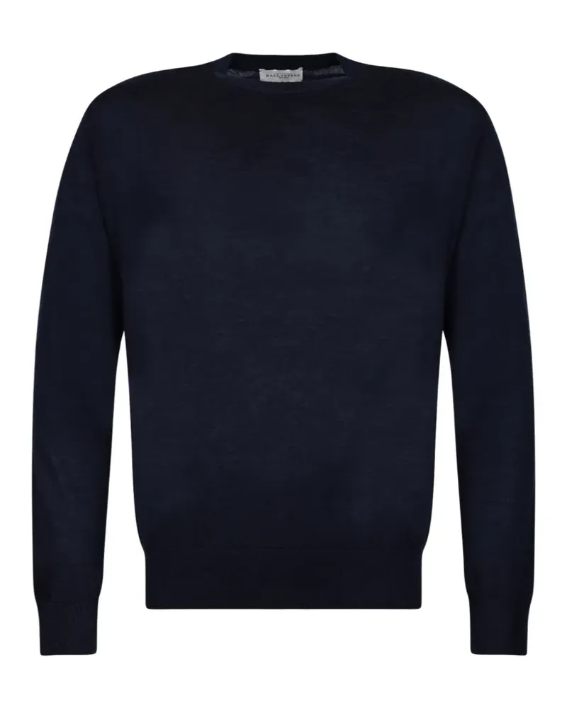 Ballantyne Kaschmirpullover mit Rundhalsausschnitt - Blau Blau