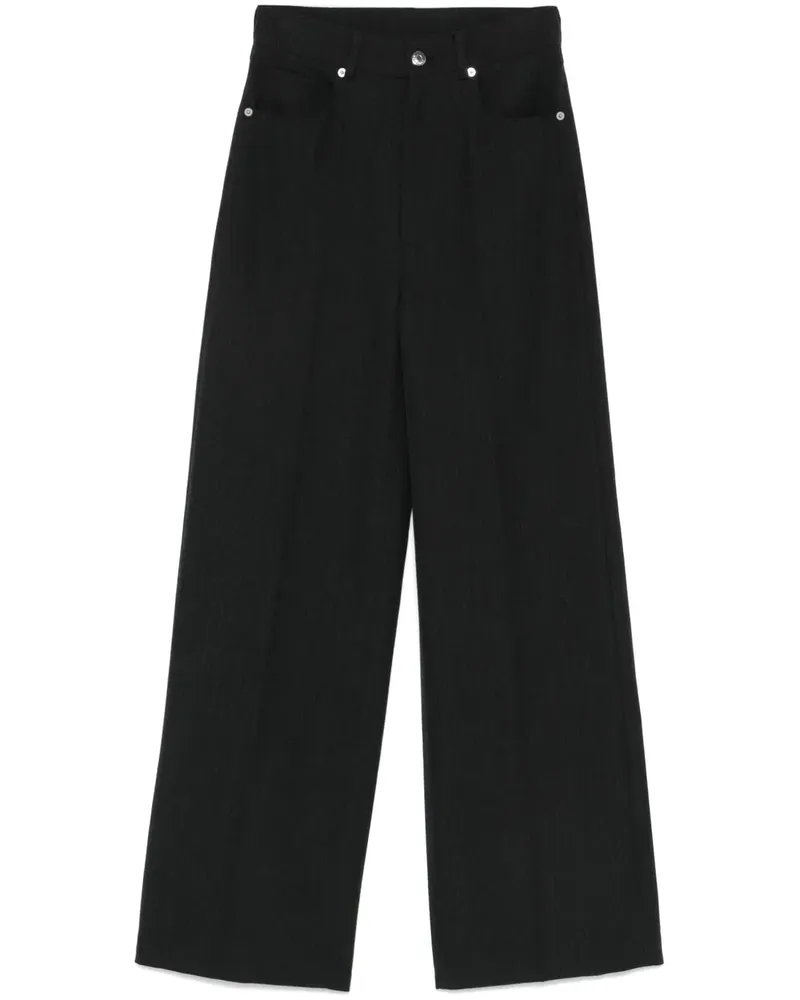 Nanushka Hose mit weitem Bein - Grau Grau