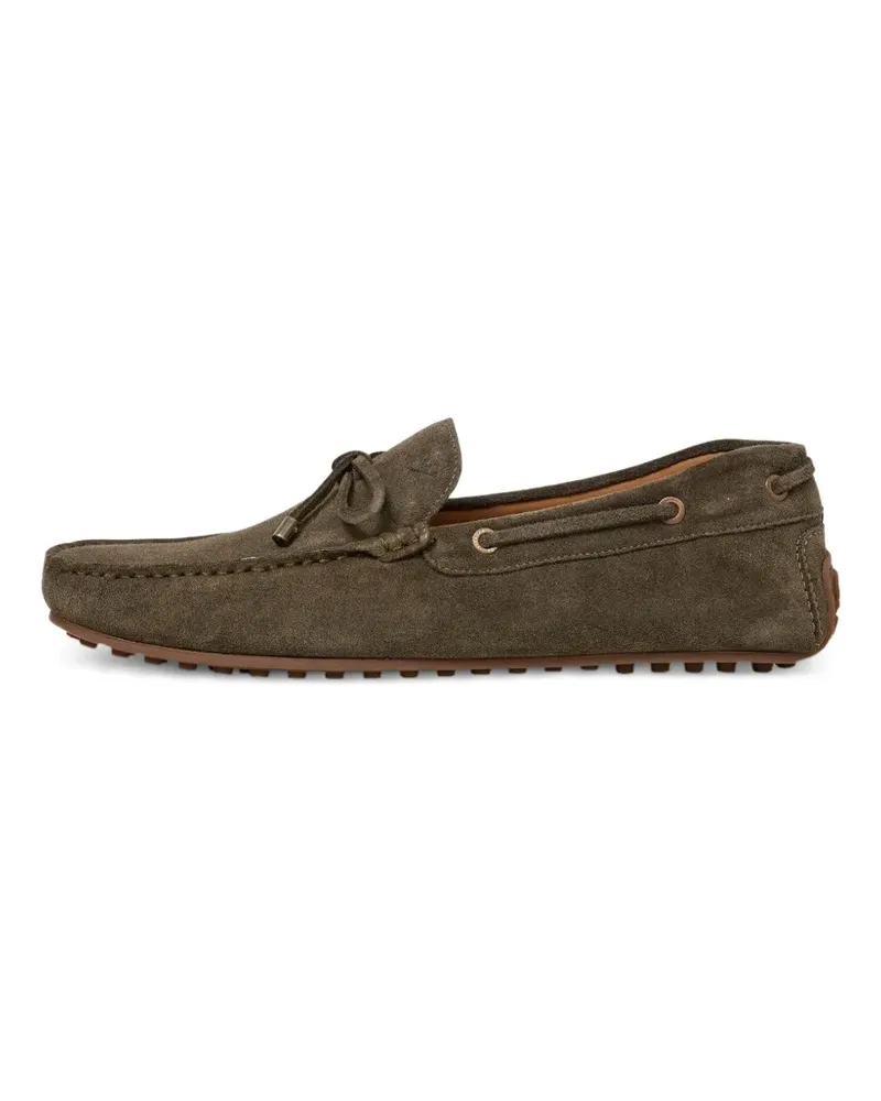 Hackett Driver Laces Segelschuhe - Grün Grün
