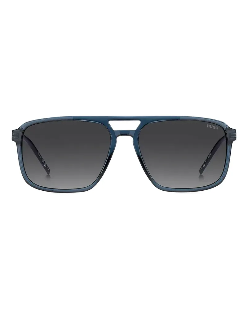HUGO BOSS square-frame sunglasses - Blau Blau