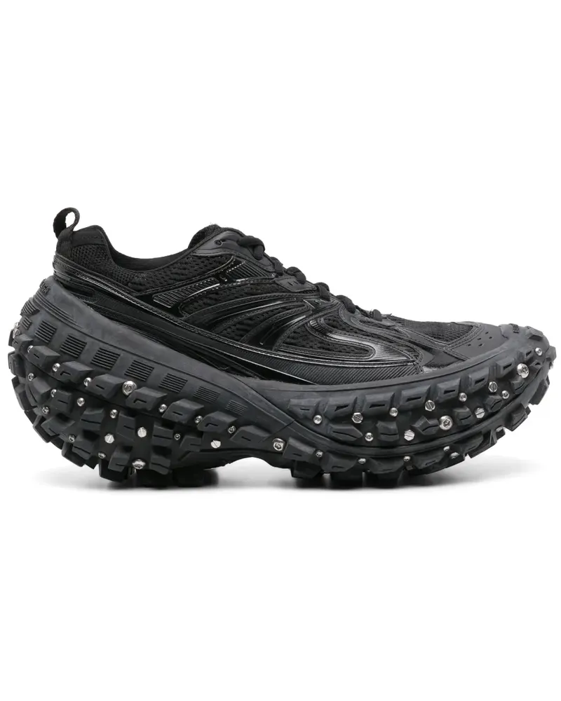 Balenciaga Bouncer Sneakers mit breiter Sohle - Schwarz Schwarz