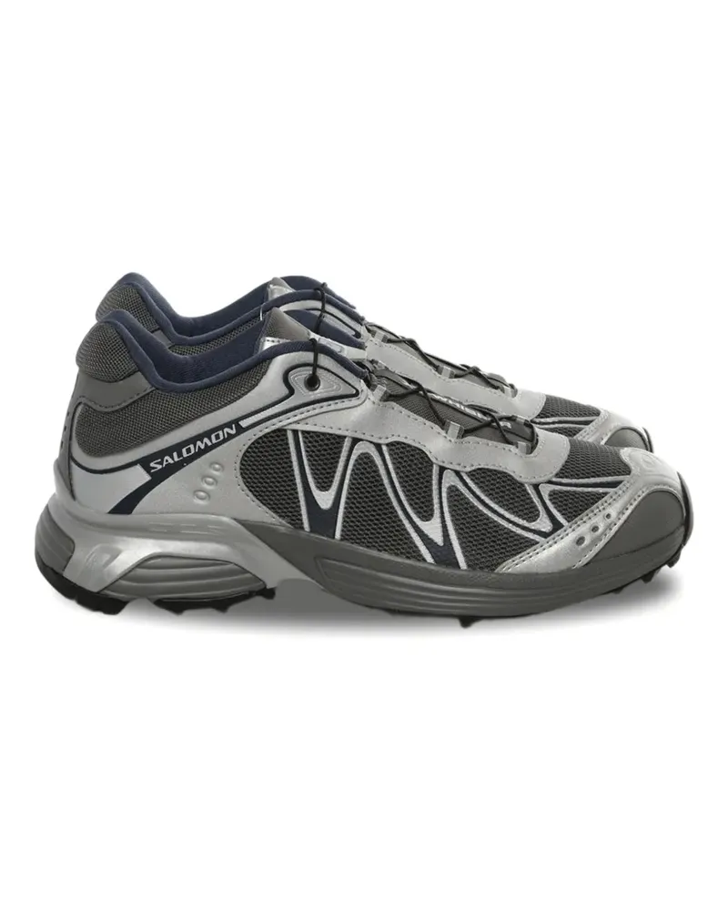 Salomon XT-Whisper silver panelled sneakers - Silber Silber