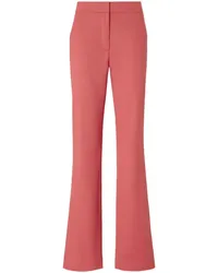 Genny Ausgestellte High-Waist-Hose Rosa