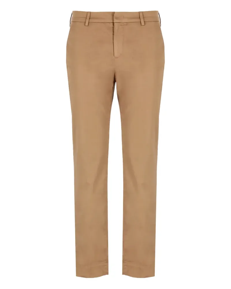 PT TORINO Cropped-Hose mit Eingrifftaschen - Nude Nude