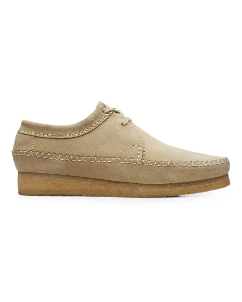 Clarks Weaver lace-up Derby shoes - Nude Nude
