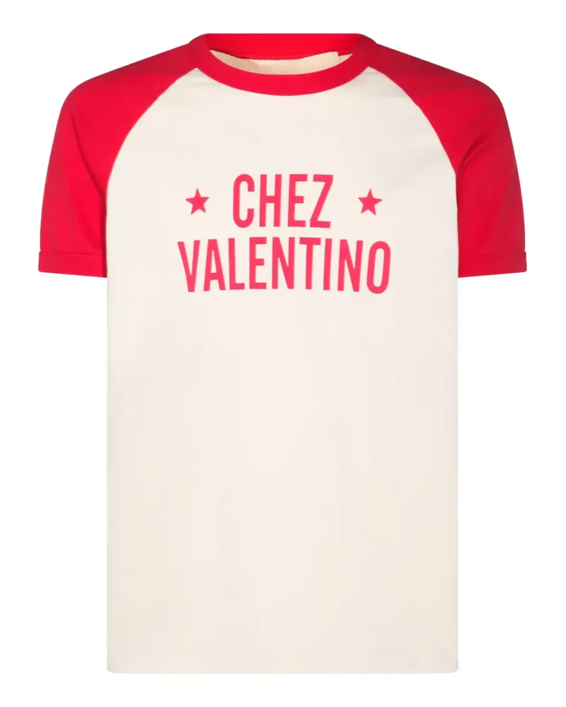 Valentino Garavani Klassisches T-Shirt - Nude Nude