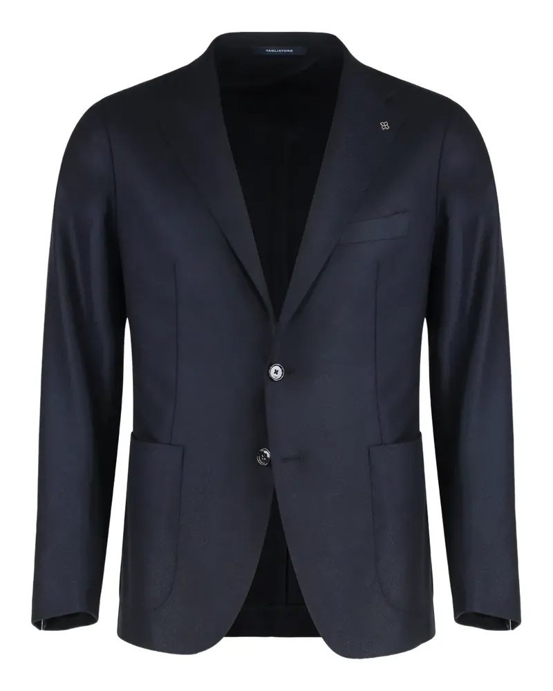 Tagliatore wool blazer - Blau Blau