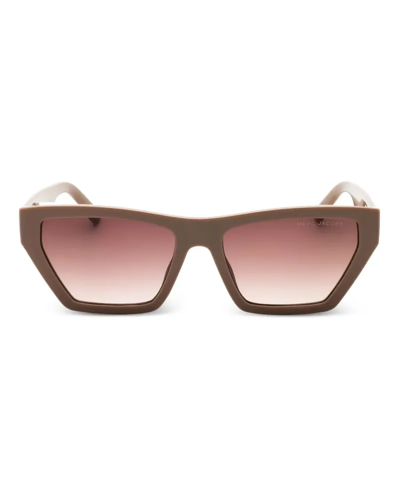 Marc Jacobs Sonnenbrille mit Cat-Eye-Gestell - Braun Braun