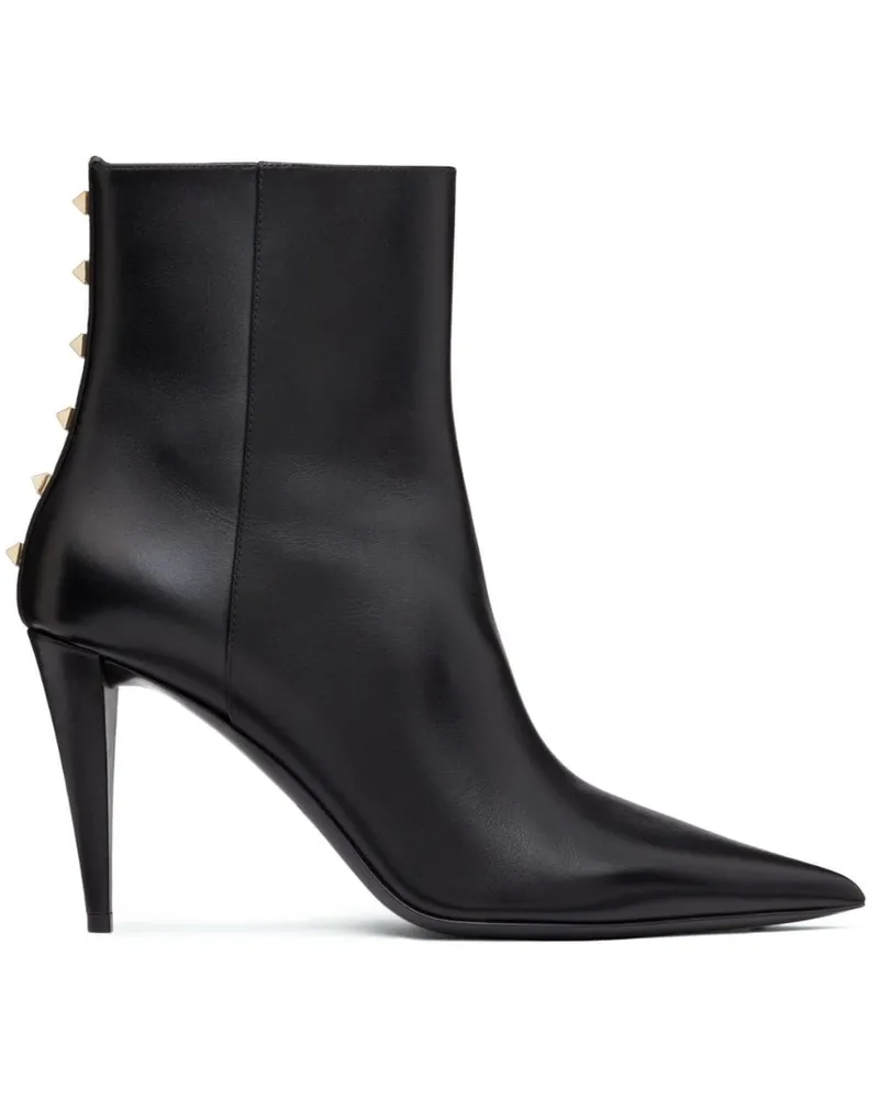 Valentino Garavani Rockstud Stiefel 90mm - Schwarz Schwarz