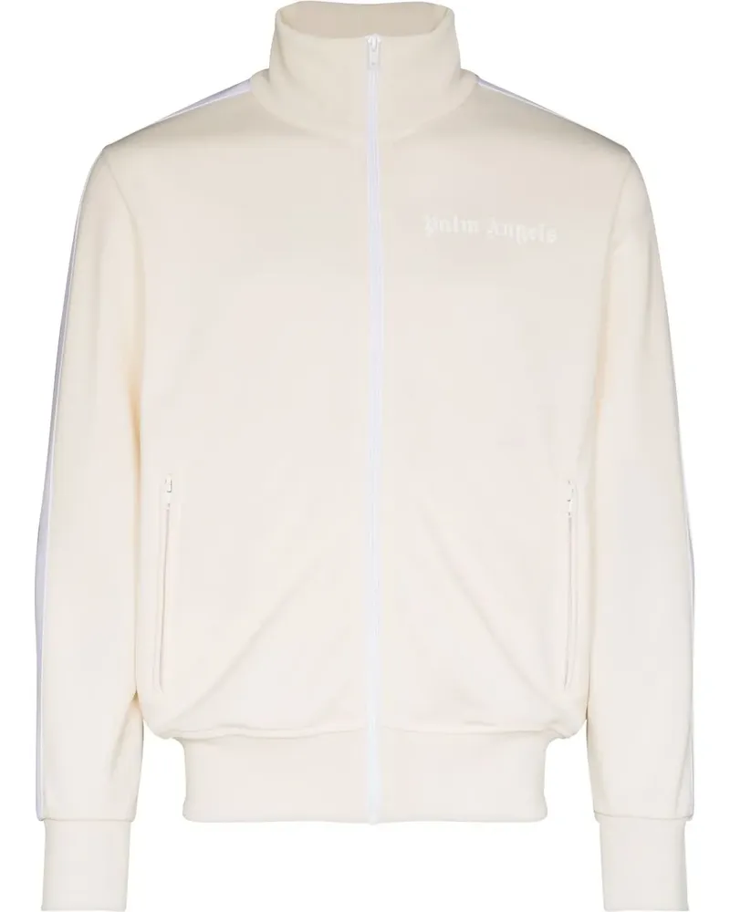 Palm Angels Sportjacke mit Logo-Print - Nude Nude