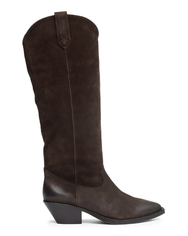 ash Kniehohe Dolly Cowboystiefel - Braun Braun
