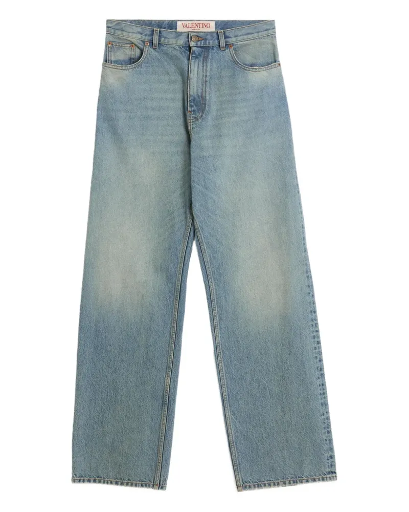 Valentino Garavani Jeans mit geradem Bein - Blau Blau