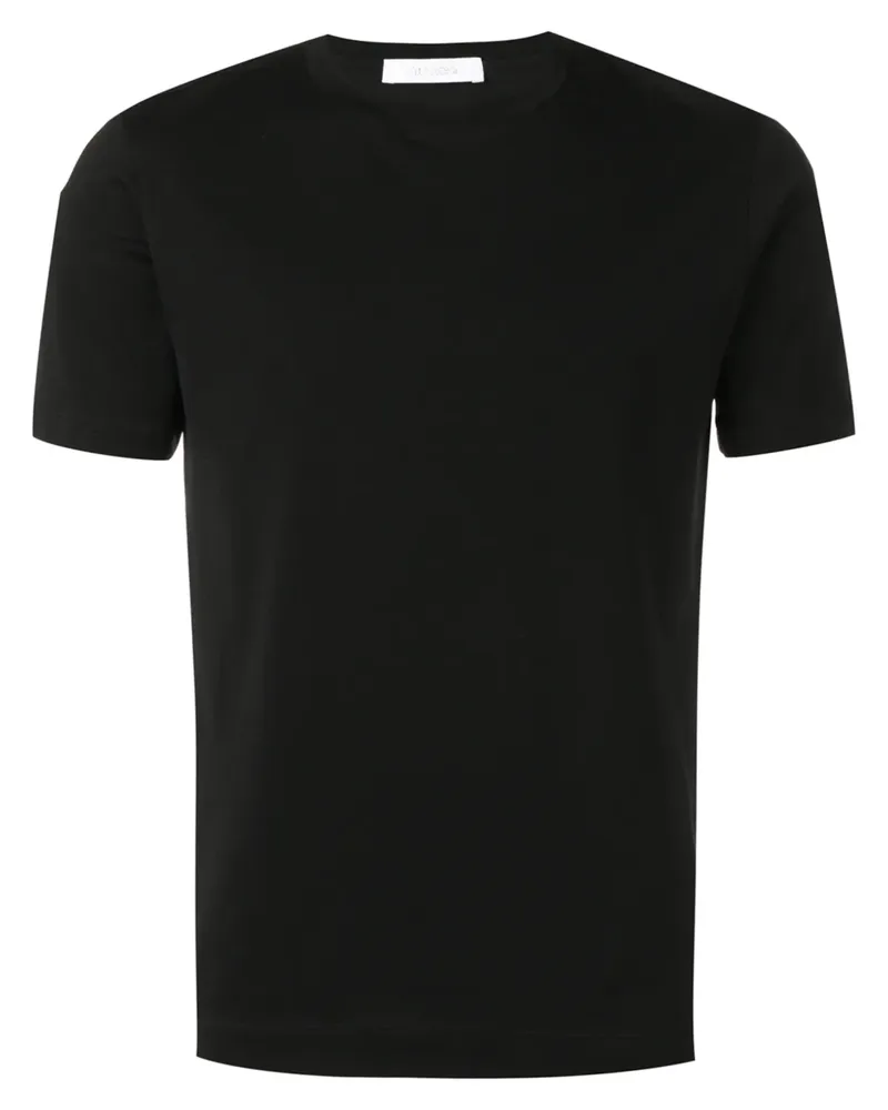 Cruciani T-Shirt mit rundem Ausschnitt - Schwarz Schwarz