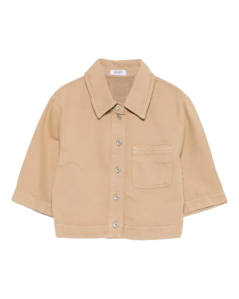 Liu Jo Hemd mit Brusttasche - Nude Nude