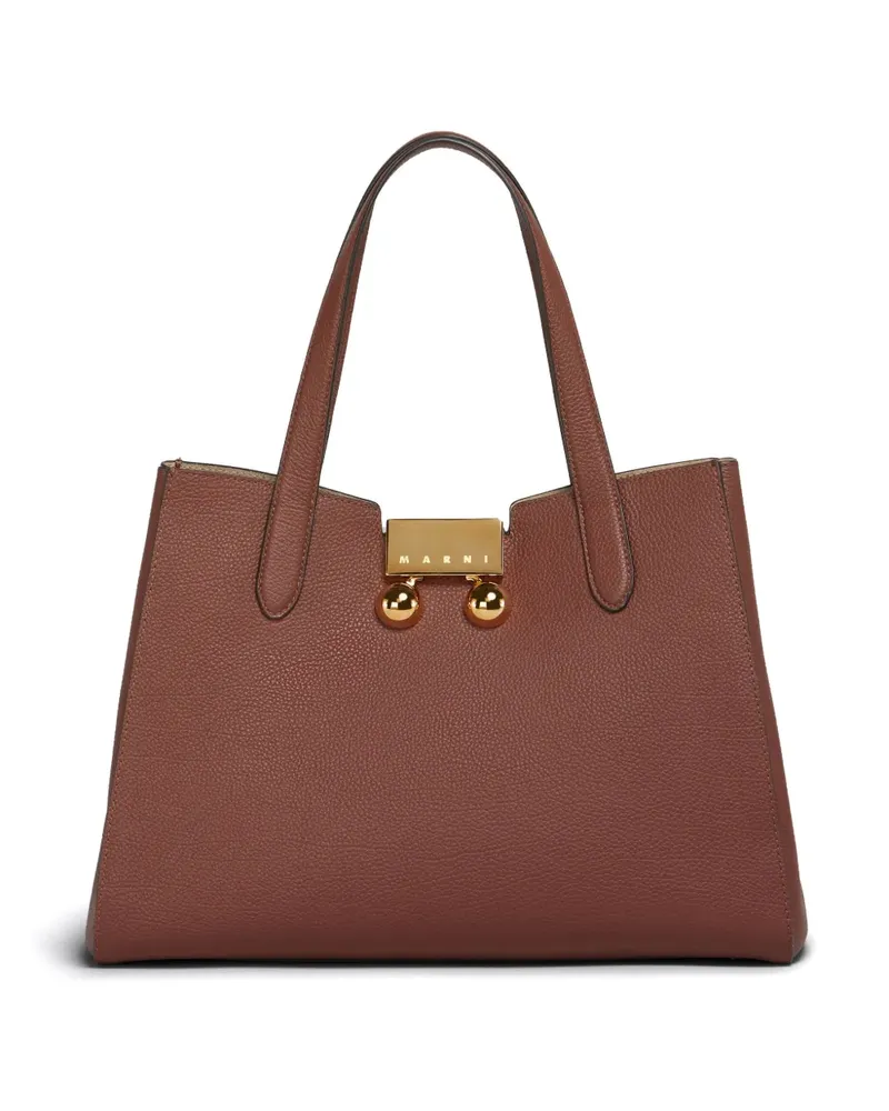 Marni Trunkaroo Tote Bag - Rot Rot