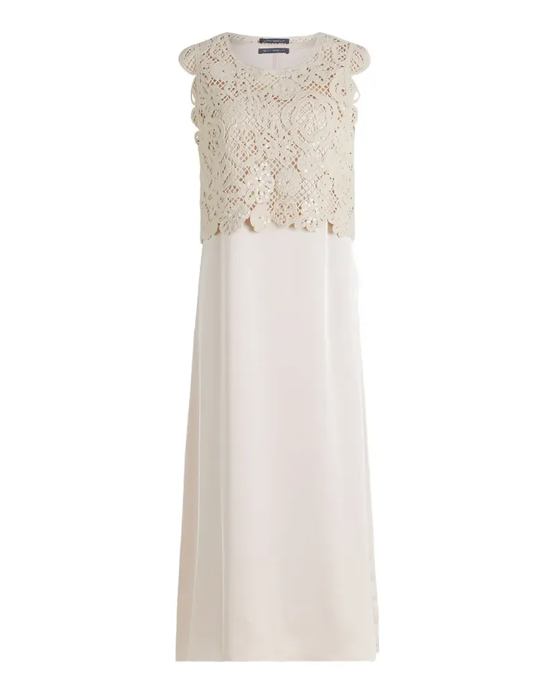 Betty Barclay crochet-knit dress - Nude Nude