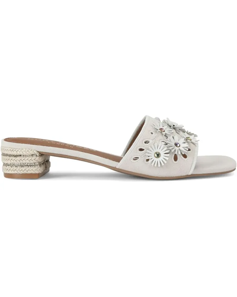 Kurt Geiger Flower Low Sandalen 40mm - Nude Nude