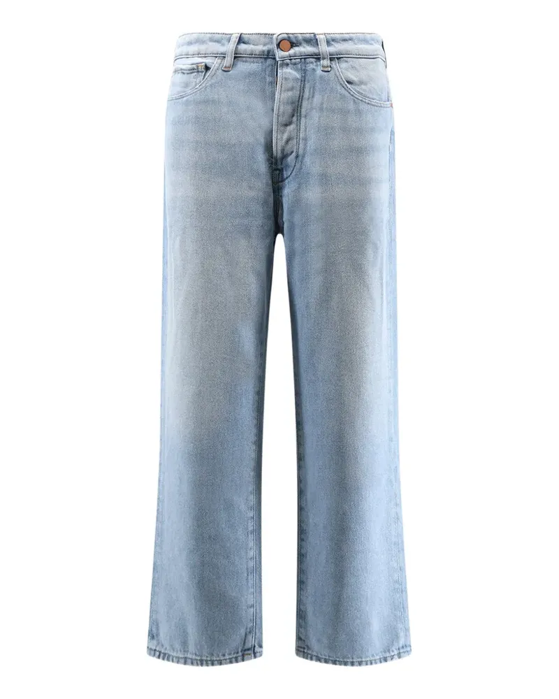 3x1 patch-pocket jeans - Blau Blau