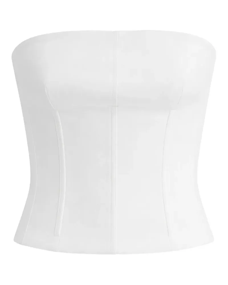 TWP Jillian bustier top - Weiß Weiß