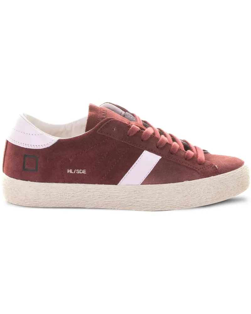 D.A.T.E. Sneakers aus Wildleder - Rot Rot