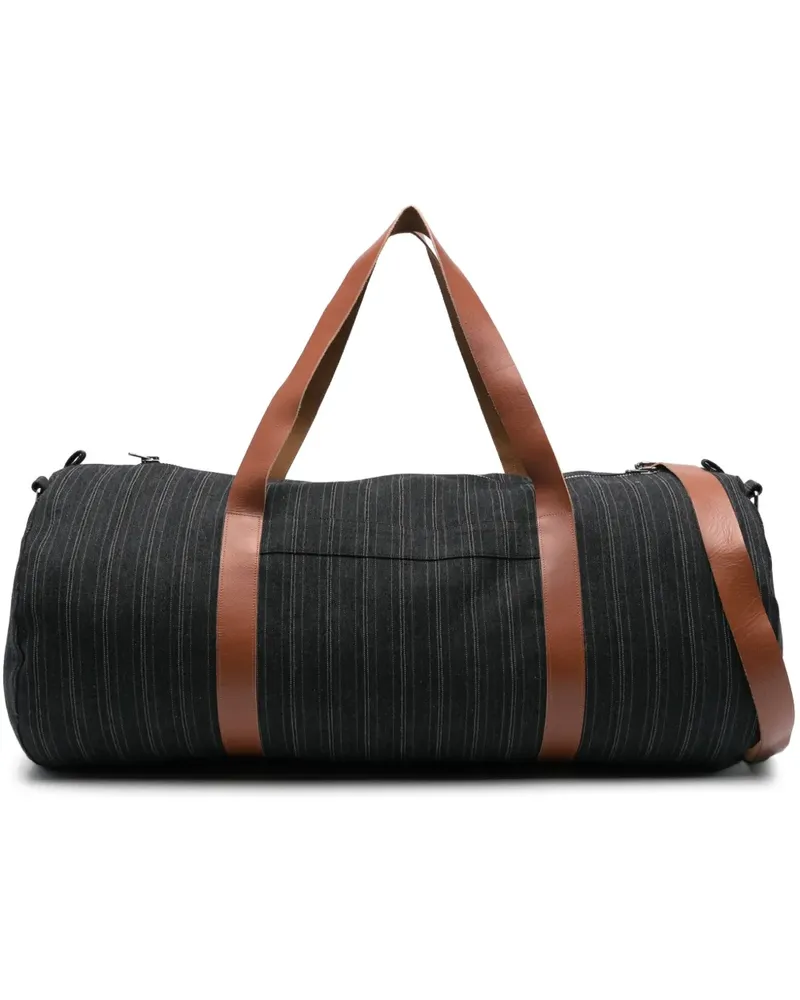 BARENA Reisetasche mit Nadelstreifen - Blau Blau