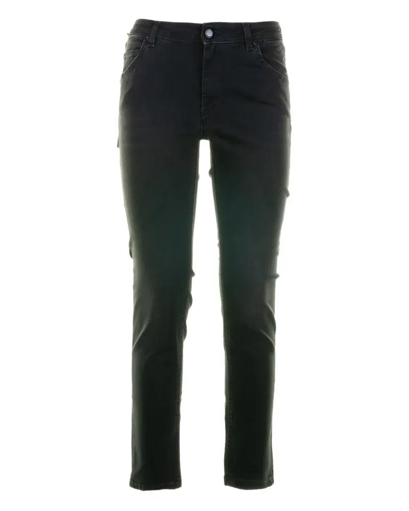Re-HasH Geknöpfte Jeans - Schwarz Schwarz