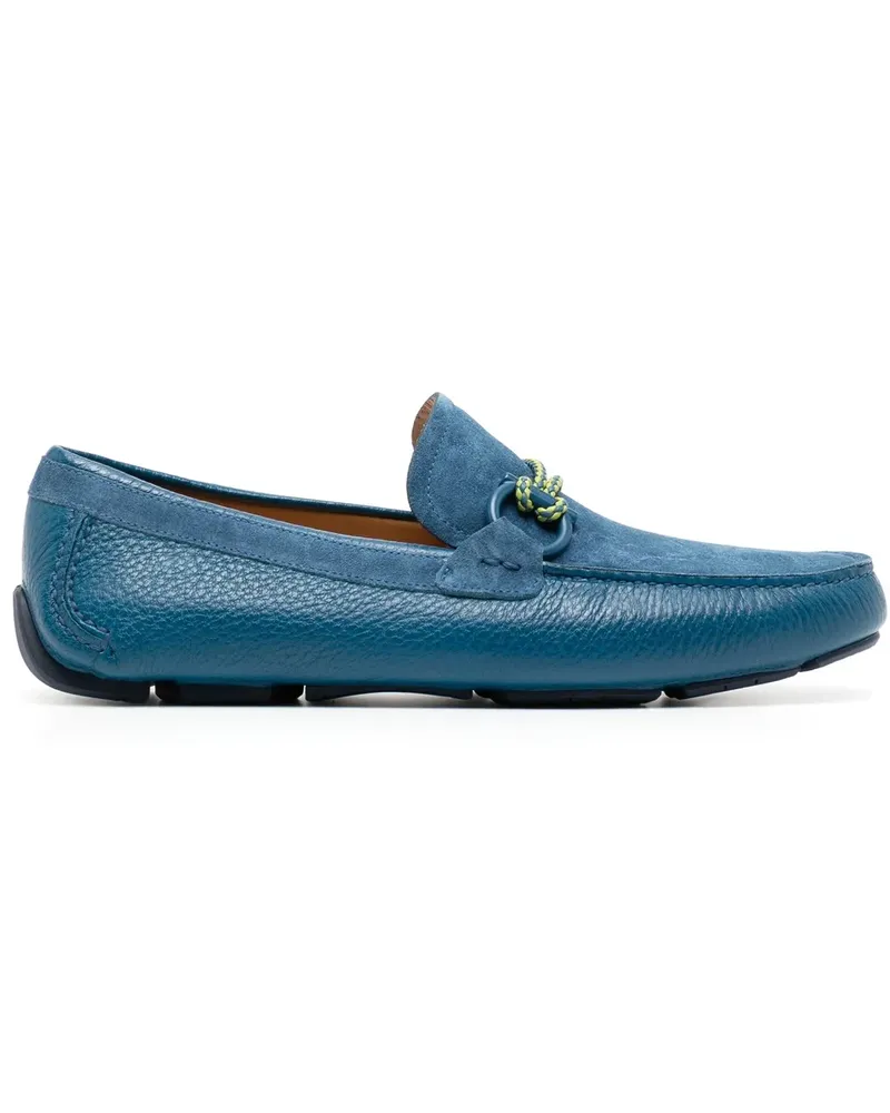 Ferragamo Loafer mit Gancini-Detail - Blau Blau