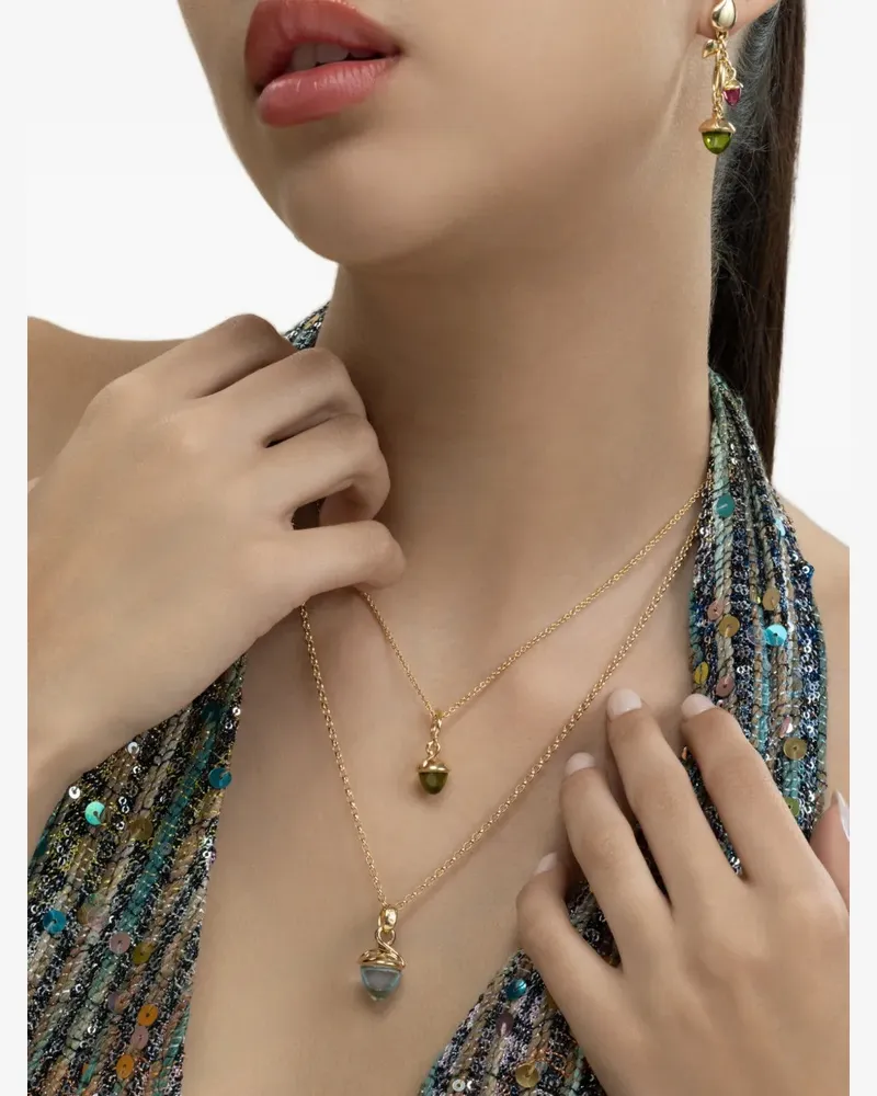 TAMARA COMOLLI Mikado Flamenco Peridot-Anhänger - Gold Gold