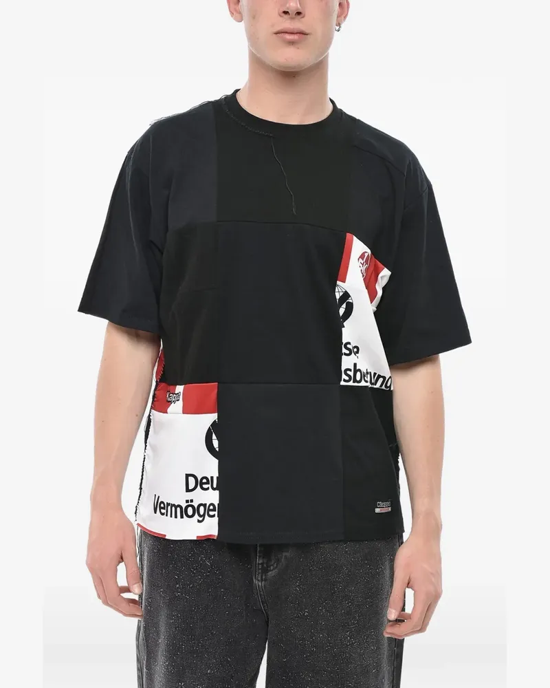 Children Of The Discordance T-Shirt im Patchwork-Look - Schwarz Schwarz