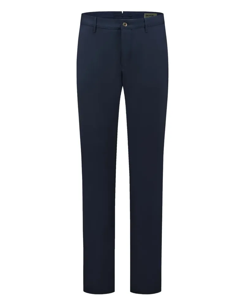 Incotex buttoned trousers - Blau Blau