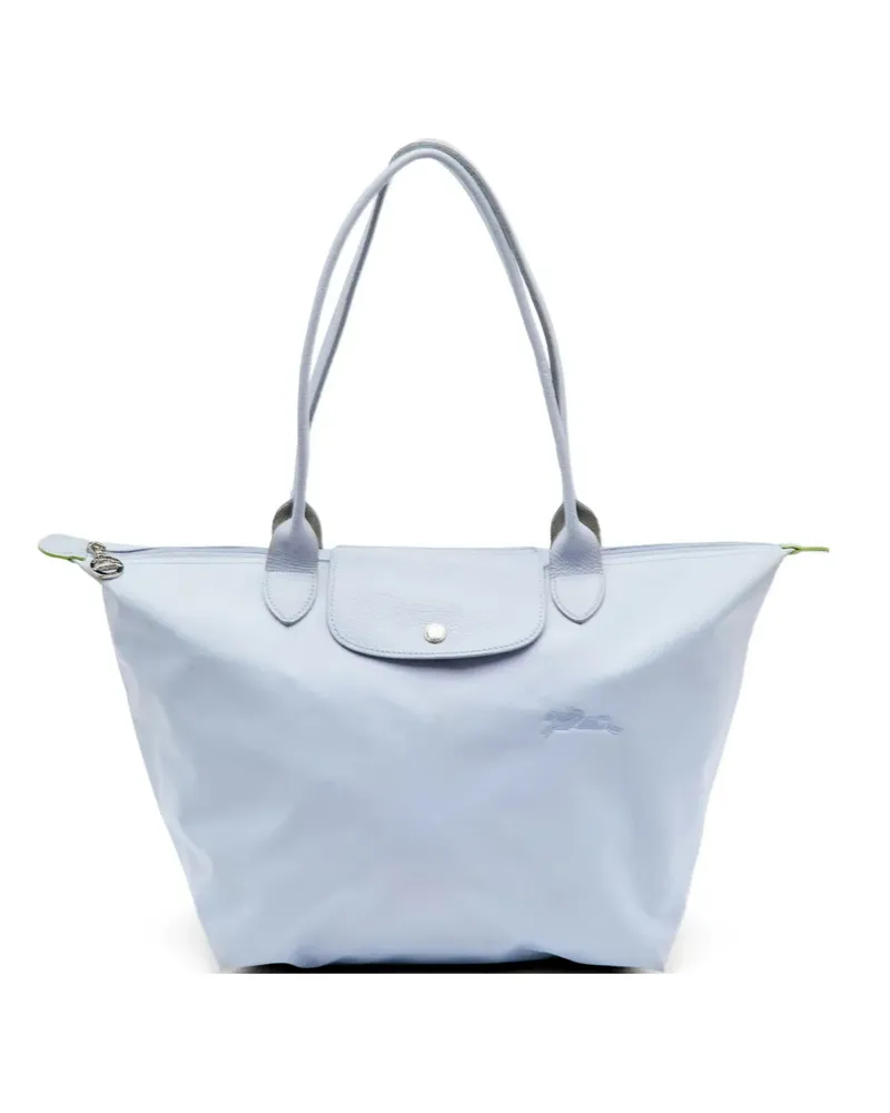 Longchamp Le Pliage snap-button tote bag - Blau Blau