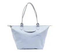 Le Pliage Tote Bag mit Druckknopf - Blau