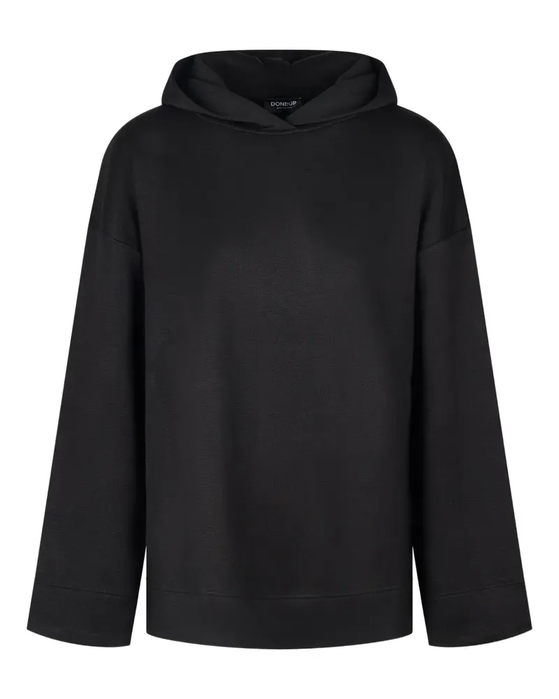 Dondup Langärmeliger Hoodie - Schwarz Schwarz